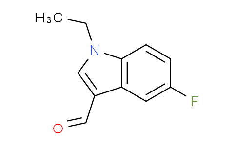 CAS No. 620175-69-1, 1-Ethyl-5-fluoro-1H-indole-3-carbaldehyde