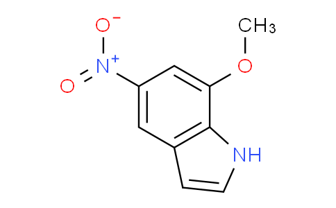 CAS No. 180624-23-1, 7-Methoxy-5-nitro-1H-indole