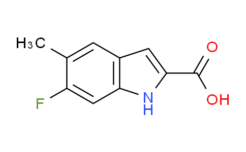 CAS No. 1049685-22-4, 6-Fluoro-5-methyl-1H-indole-2-carboxylic acid