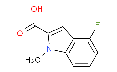CAS No. 1146291-81-7, 4-Fluoro-1-methyl-1H-indole-2-carboxylic acid