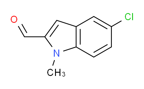 CAS No. 883529-71-3, 5-Chloro-1-methyl-1H-indole-2-carbaldehyde