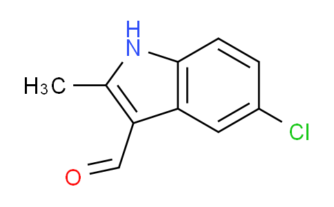 CAS No. 57335-86-1, 5-Chloro-2-methyl-1H-indole-3-carbaldehyde