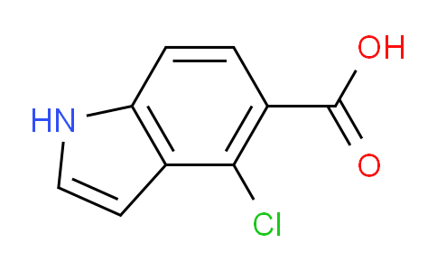 CAS No. 251107-41-2, 4-Chloro-1H-indole-5-carboxylic acid