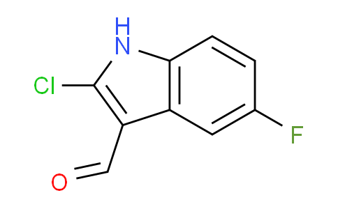CAS No. 535925-49-6, 2-Chloro-5-fluoro-1H-indole-3-carbaldehyde