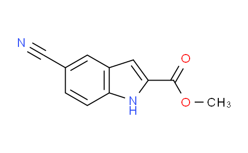 CAS No. 1245648-71-8, Methyl 5-cyano-1H-indole-2-carboxylate