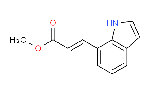 CAS No. 104682-97-5, Methyl 3-(1H-indol-7-yl)acrylate