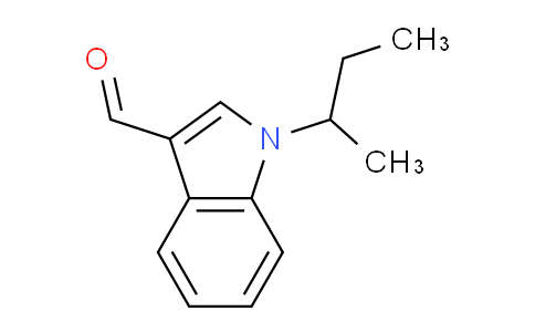 CAS No. 710296-59-6, 1-(sec-Butyl)-1H-indole-3-carbaldehyde