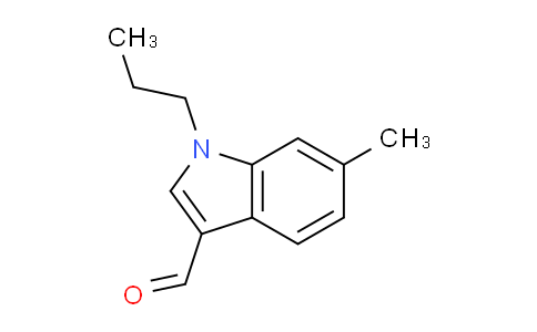 CAS No. 1134334-38-5, 6-Methyl-1-propyl-1H-indole-3-carbaldehyde