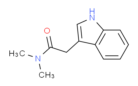CAS No. 91566-04-0, 2-(1H-Indol-3-yl)-N,N-dimethylacetamide