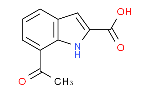 CAS No. 133738-76-8, 7-Acetyl-1H-indole-2-carboxylic acid