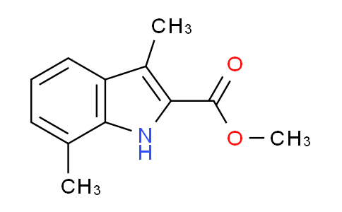 CAS No. 480996-92-7, Methyl 3,7-dimethyl-1H-indole-2-carboxylate