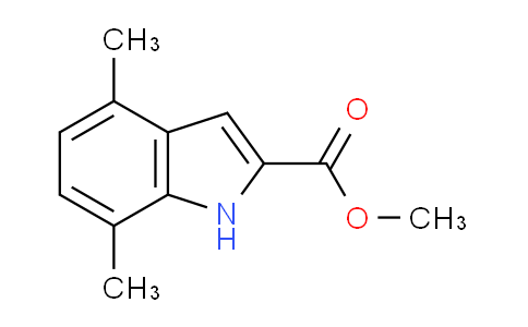 CAS No. 187607-75-6, Methyl 4,7-dimethyl-1H-indole-2-carboxylate