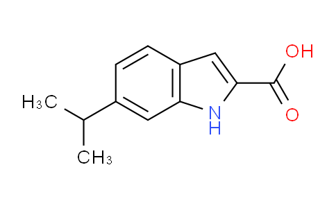 CAS No. 383132-73-8, 6-Isopropyl-1h-indole-2-carboxylic acid