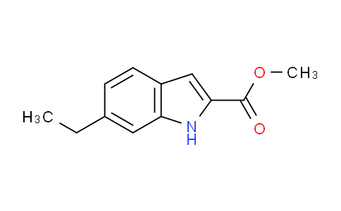 CAS No. 881040-68-2, Methyl 6-ethyl-1H-indole-2-carboxylate