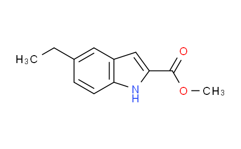 CAS No. 796870-93-4, Methyl 5-ethyl-1H-indole-2-carboxylate