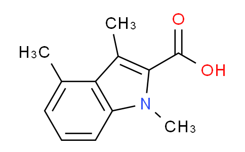 CAS No. 1417358-40-7, 1,3,4-Trimethyl-1H-indole-2-carboxylic acid