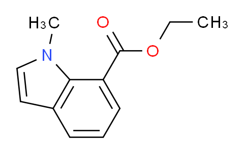 CAS No. 126691-26-7, Ethyl 1-methyl-1H-indole-7-carboxylate