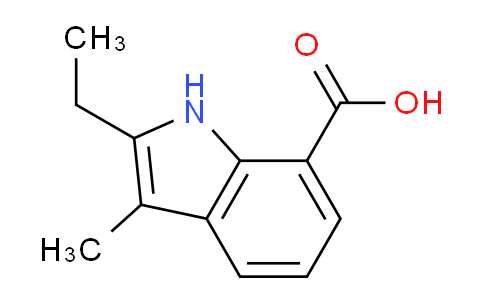 CAS No. 876715-53-6, 2-Ethyl-3-methyl-1H-indole-7-carboxylic acid
