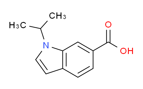 CAS No. 1030423-73-4, 1-Isopropyl-1H-indole-6-carboxylic acid