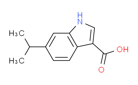 CAS No. 870703-65-4, 6-Isopropyl-1H-indole-3-carboxylic acid