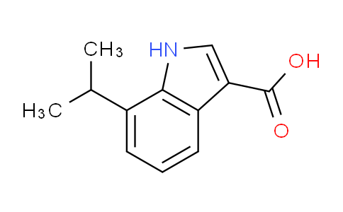 CAS No. 948581-63-3, 7-Isopropyl-1H-indole-3-carboxylic acid