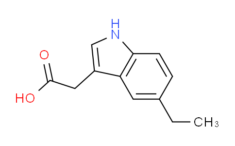 CAS No. 52531-12-1, 2-(5-Ethyl-1H-indol-3-yl)acetic acid