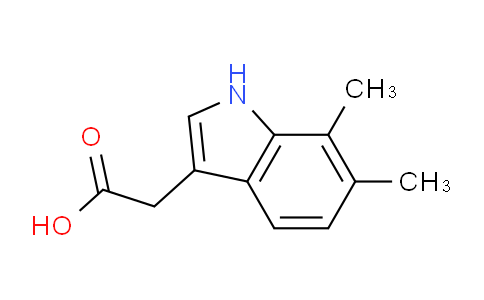 CAS No. 88611-92-1, 2-(6,7-Dimethyl-1H-indol-3-yl)acetic acid