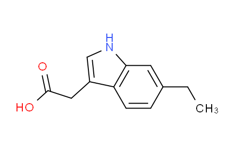 CAS No. 52531-21-2, 2-(6-Ethyl-1H-indol-3-yl)acetic acid