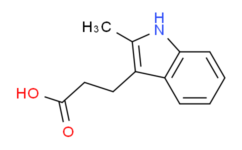 CAS No. 1136-87-4, 3-(2-Methyl-1H-indol-3-yl)propanoic acid