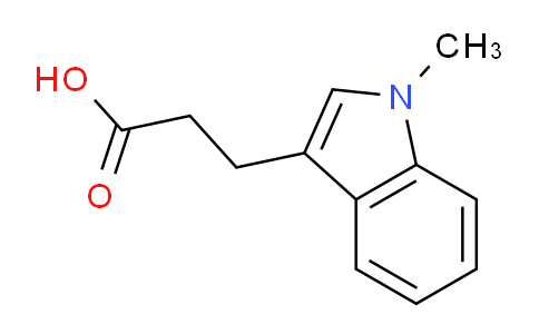 CAS No. 7479-20-1, 3-(1-Methyl-1H-indol-3-yl)propanoic acid