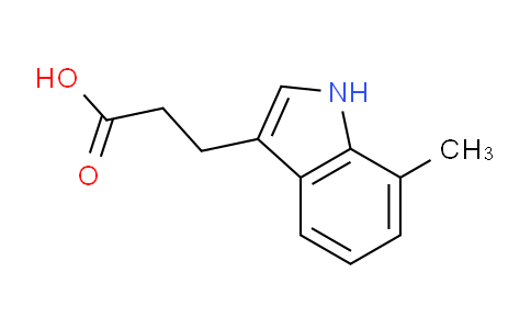 CAS No. 33035-77-7, 3-(7-Methyl-1H-indol-3-yl)propanoic acid