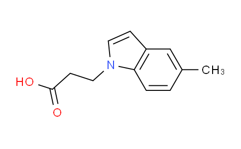 CAS No. 18108-86-6, 3-(5-Methyl-1H-indol-1-yl)propanoic acid