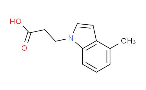 CAS No. 1094654-47-3, 3-(4-Methyl-1H-indol-1-yl)propanoic acid