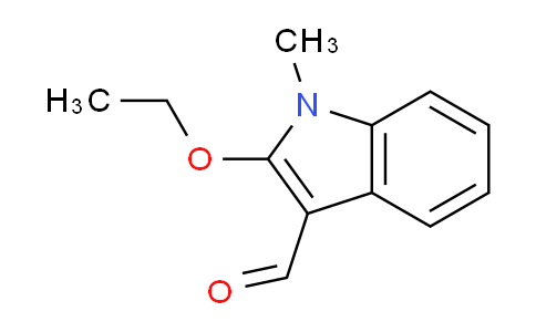 CAS No. 146355-20-6, 2-Ethoxy-1-methyl-1H-indole-3-carbaldehyde