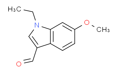 CAS No. 733747-53-0, 1-Ethyl-6-methoxy-1H-indole-3-carbaldehyde