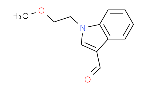 CAS No. 151409-82-4, 1-(2-Methoxyethyl)-1H-indole-3-carbaldehyde