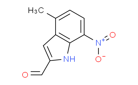 CAS No. 1956310-59-0, 4-Methyl-7-nitro-1H-indole-2-carbaldehyde