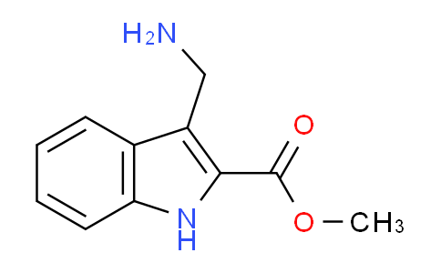 CAS No. 865660-18-0, Methyl 3-(aminomethyl)-1H-indole-2-carboxylate