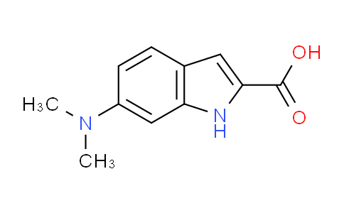 CAS No. 100060-36-4, 6-(Dimethylamino)-1H-indole-2-carboxylic acid