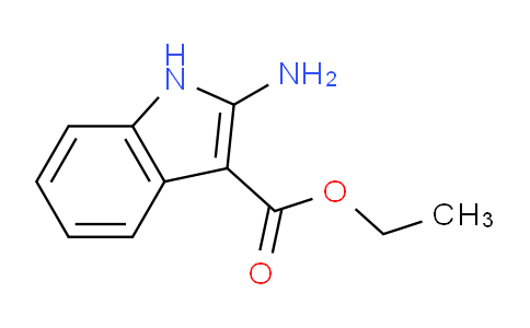 CAS No. 6433-72-3, Ethyl 2-amino-1H-indole-3-carboxylate