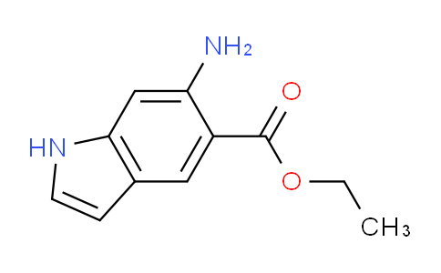 CAS No. 174311-74-1, Ethyl 6-amino-1H-indole-5-carboxylate