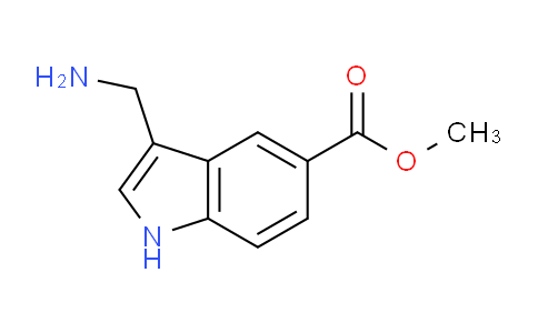 CAS No. 887582-73-2, Methyl 3-(aminomethyl)-1H-indole-5-carboxylate