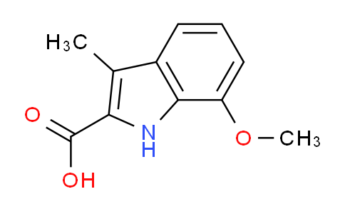 CAS No. 626210-67-1, 7-Methoxy-3-methyl-1H-indole-2-carboxylic acid