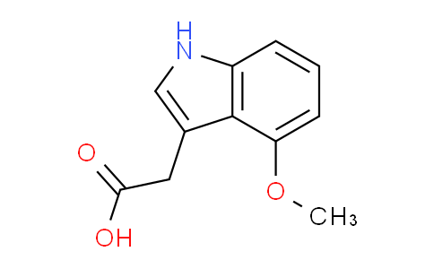 CAS No. 17897-49-3, 2-(4-Methoxy-1H-indol-3-yl)acetic acid