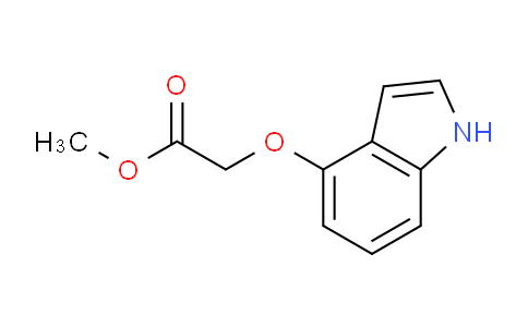 CAS No. 857261-14-4, Methyl 2-((1H-indol-4-yl)oxy)acetate