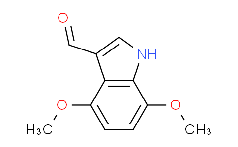 CAS No. 170489-17-5, 4,7-Dimethoxy-1H-indole-3-carbaldehyde
