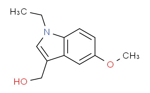 CAS No. 885526-24-9, (1-Ethyl-5-methoxy-1H-indol-3-yl)methanol