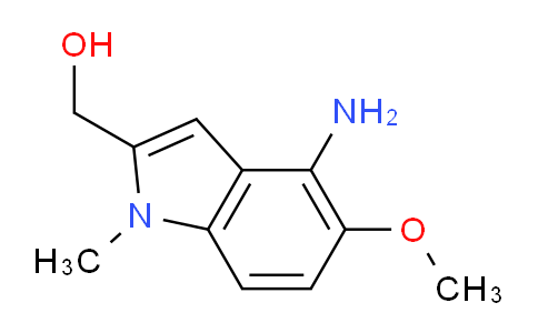 CAS No. 318974-76-4, (4-Amino-5-methoxy-1-methyl-1H-indol-2-yl)methanol