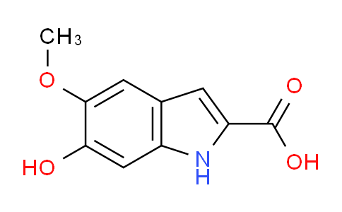 CAS No. 2638-99-5, 6-Hydroxy-5-methoxy-1H-indole-2-carboxylic acid