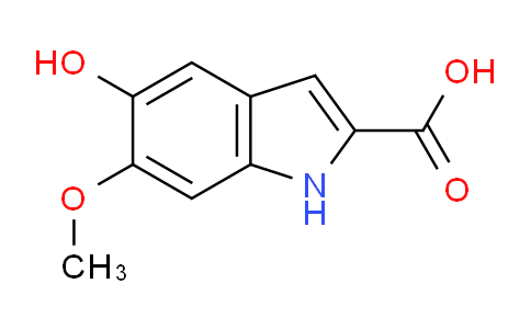CAS No. 2495-80-9, 5-Hydroxy-6-methoxy-1H-indole-2-carboxylic acid